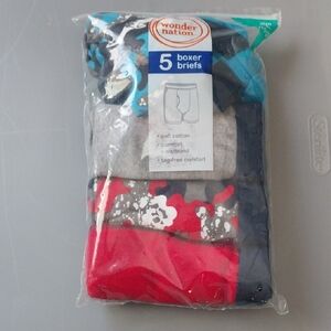 Wonder Nation Boys Boxer Briefs - Multi-Color Pack